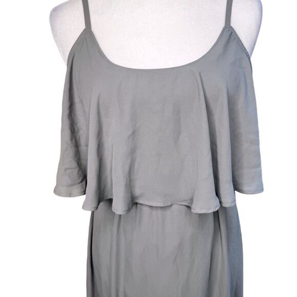 NWT Show Me Your MuMu Caitlin ruffled maxi dress size XXS - Picture 6 of 15